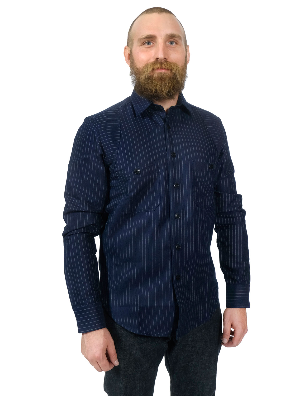 Blue-Blanket---S13-Indigo-Wabash-Striped-Shirt-1