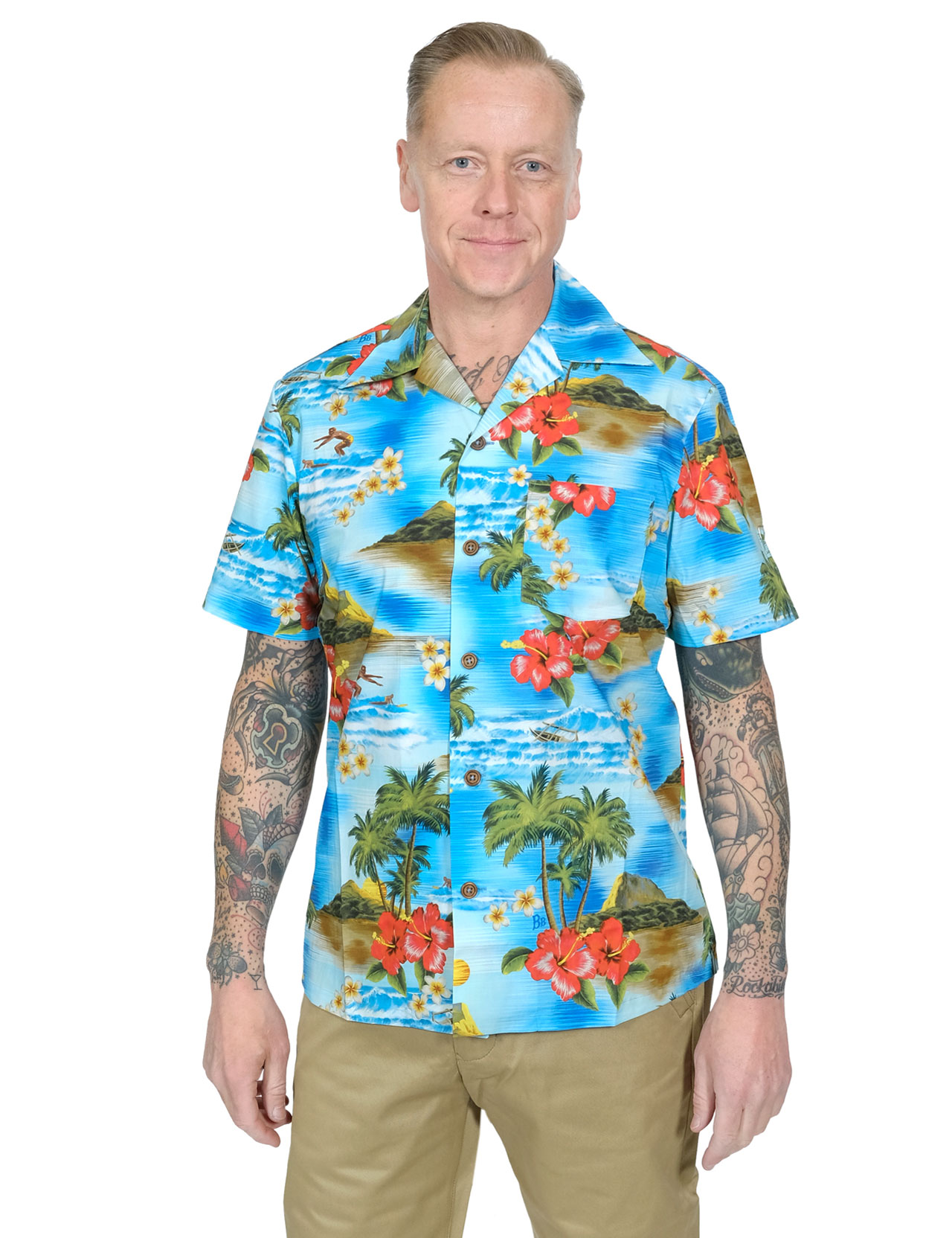 Blue Blanket - S71 Hawaiian Shirt