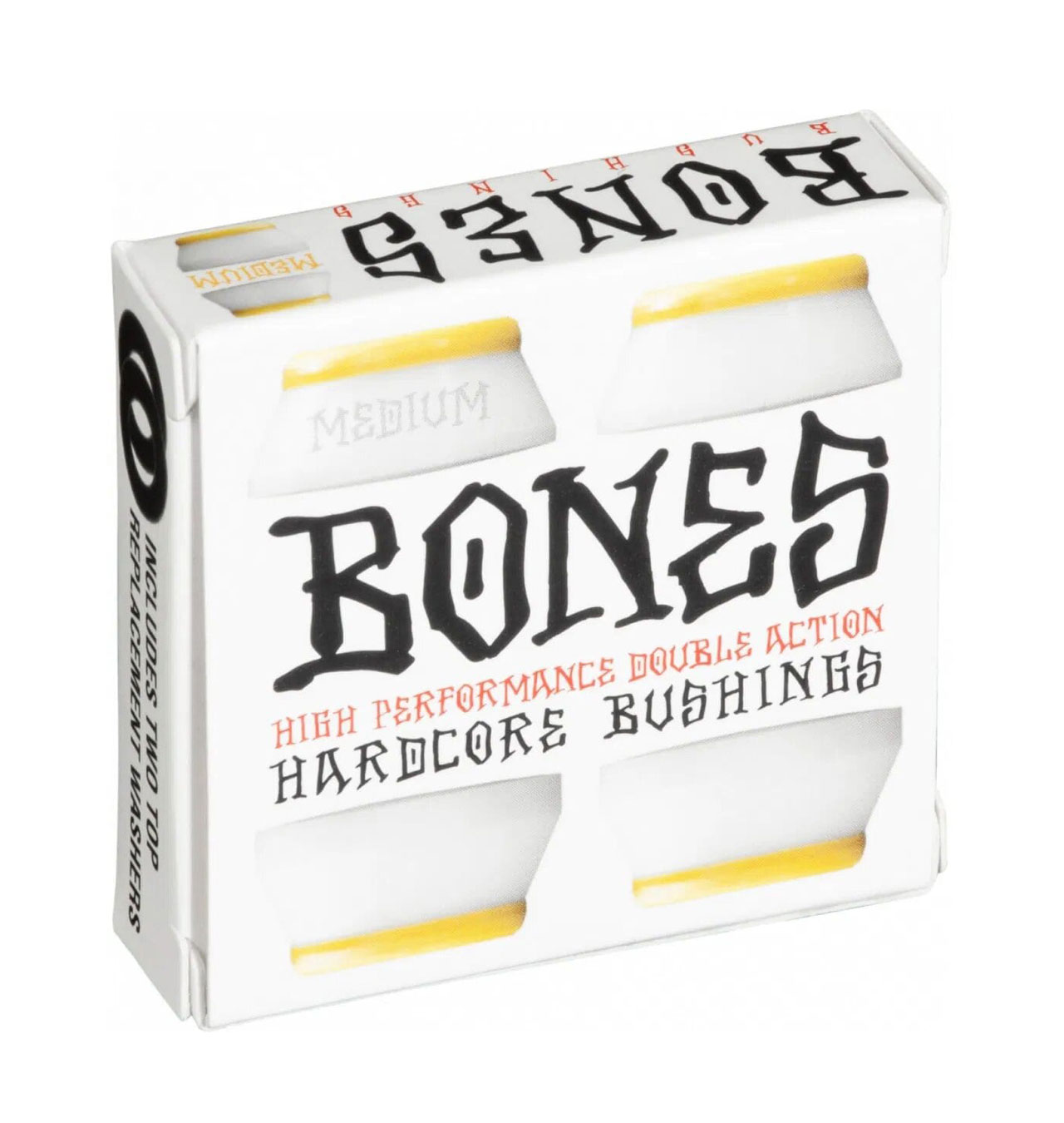 Bones - Hardcore Bushings 3 Medium White 91A