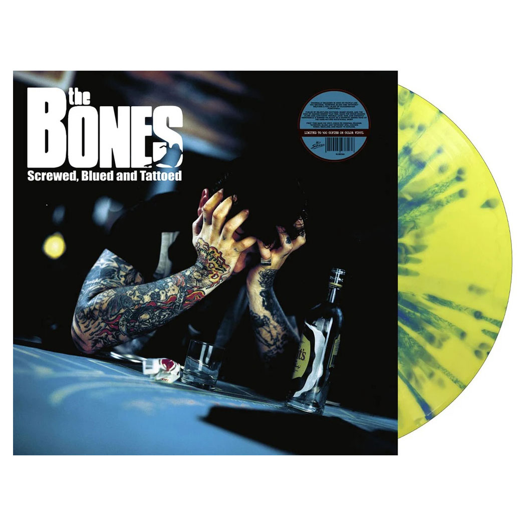 Bones-The---Screwed-Blued-And-Tattoed-Splatter-Vinyl---LP