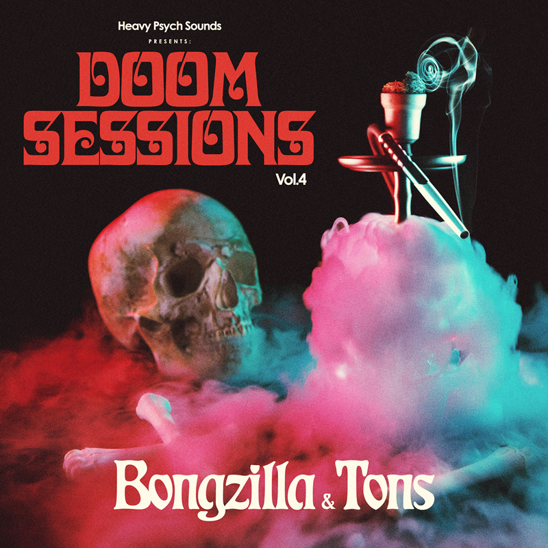 Bongzilla & Tons - Doom Sessions Vol.4 (White/Purple) - LP