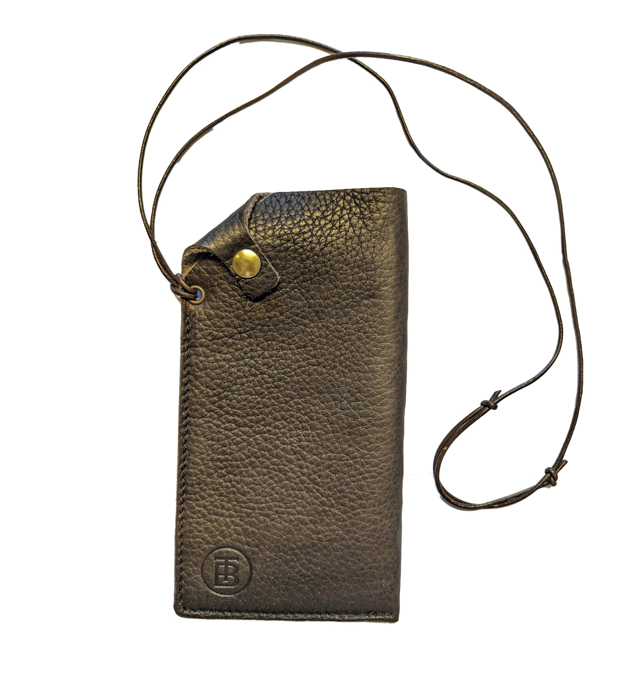 Brainshots Trends - Daguerre Glasses Holder - Dark Brown Leather
