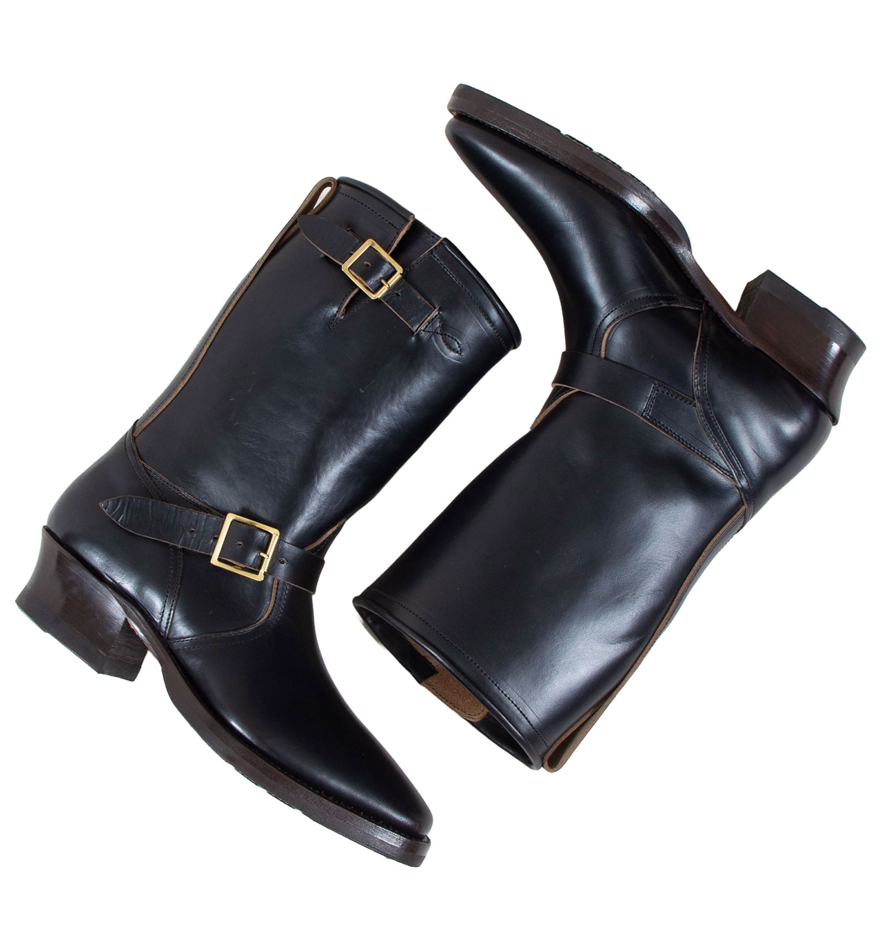 MISSION DISTRICT 黒ベルト CHROMEXCEL Bright Shoemakers - Extraordinaire Vulture Chromexcel Boots