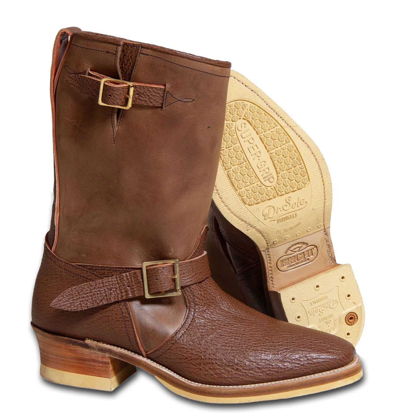 Bright Shoemakers - Extraordinaire Vulture Chromexcel Boots - Sharkskin 