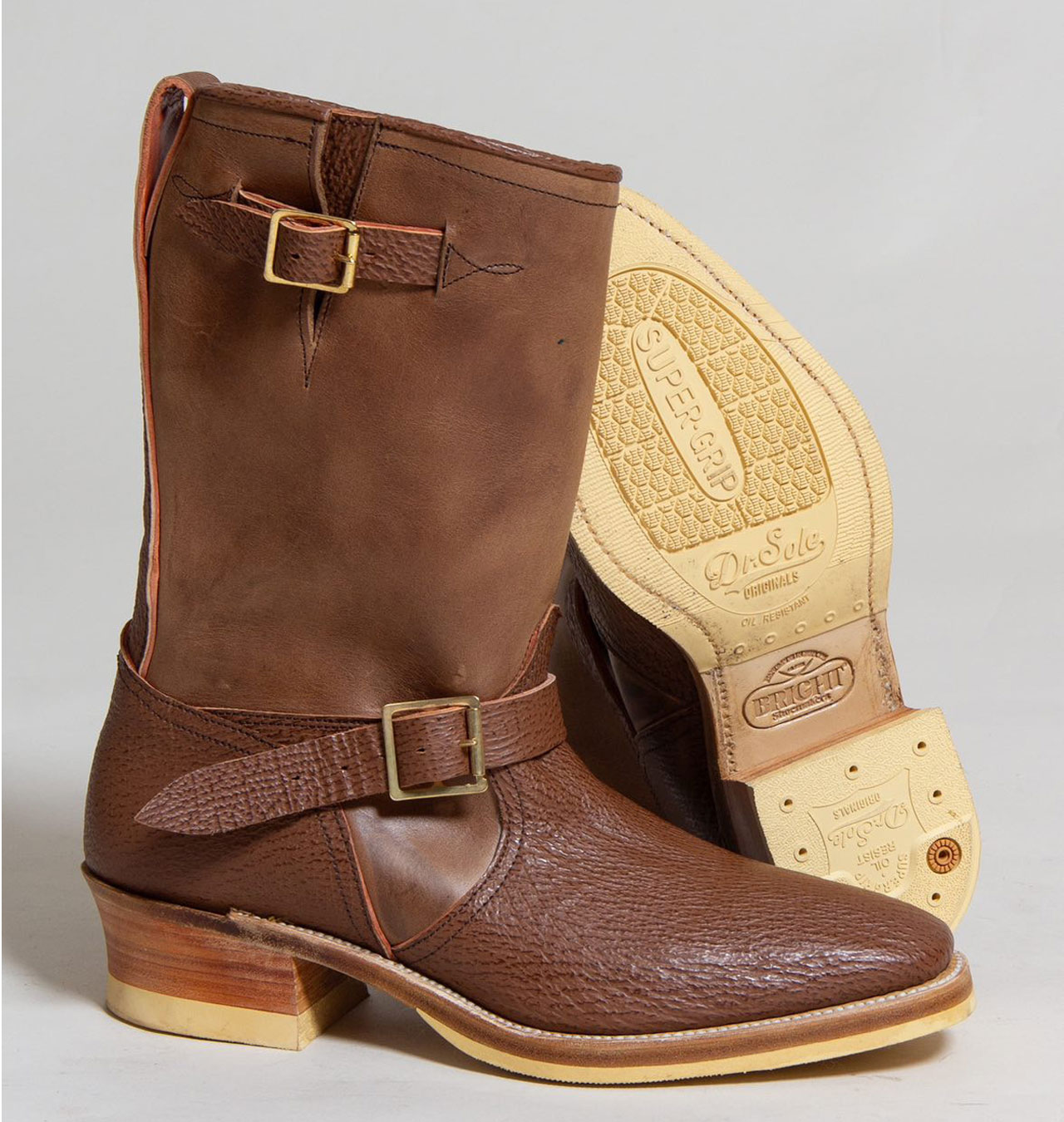 Bright Shoemakers - Extraordinaire Vulture Chromexcel Boots - Sharkskin 
