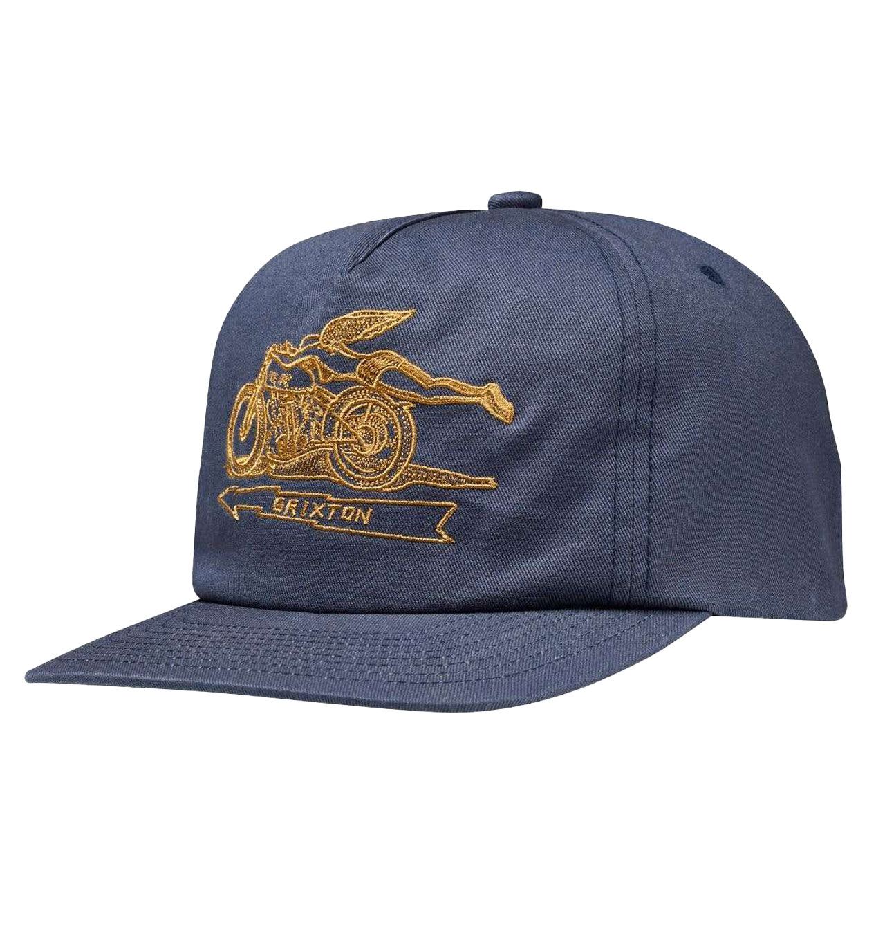 Brixton---20th-Anniversary-Flyer-Snapback-Cap---Navy1