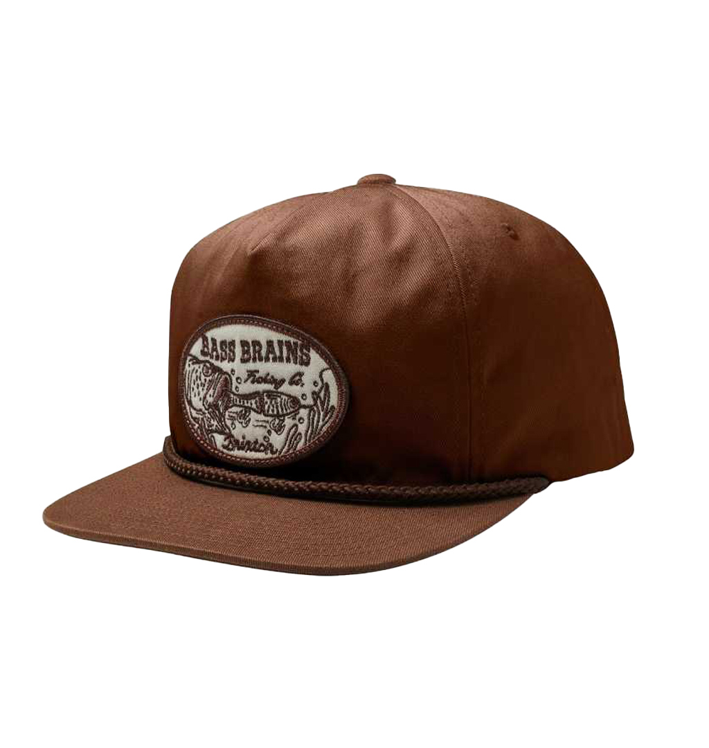 Brixton - Bass Brains Swim Snapback - Brown