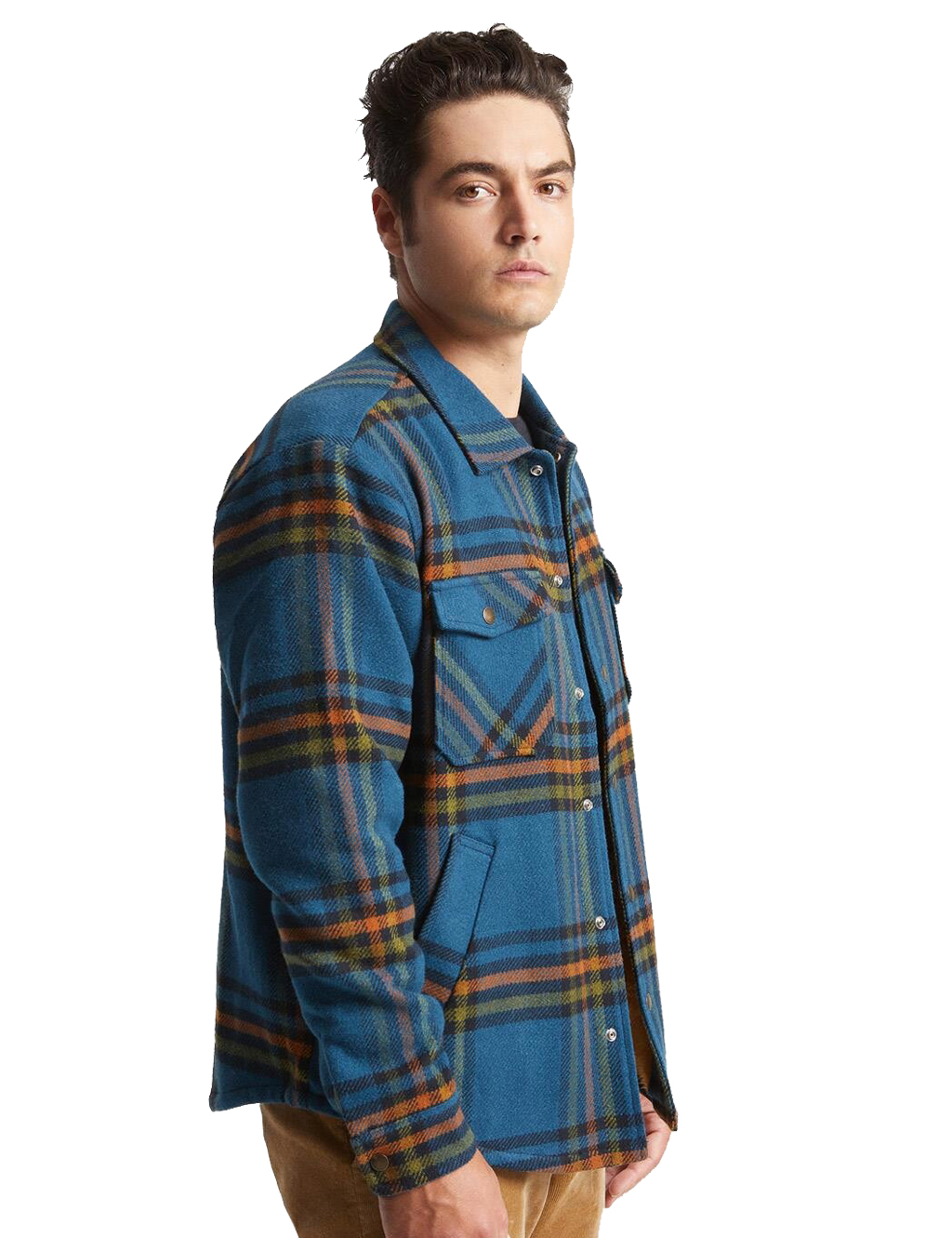 brixton flannel jacket