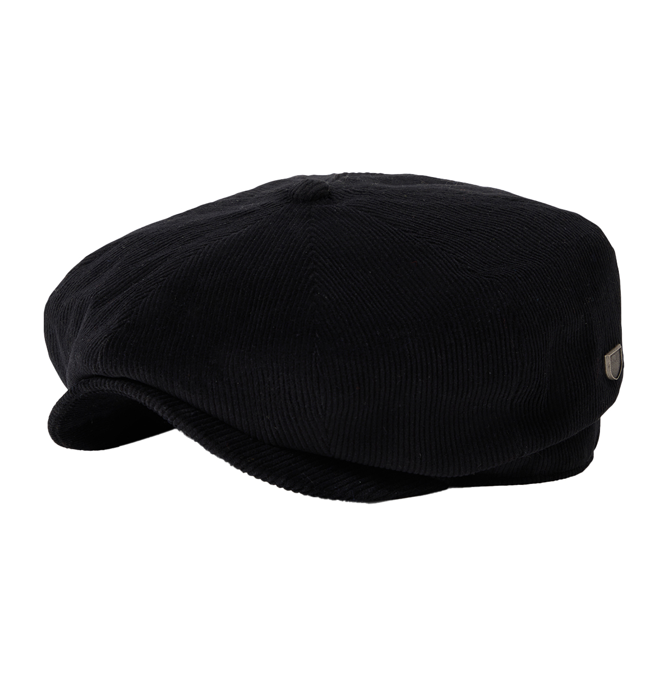 Brixton - Brood Baggy Snap Cap - Black Corduroy