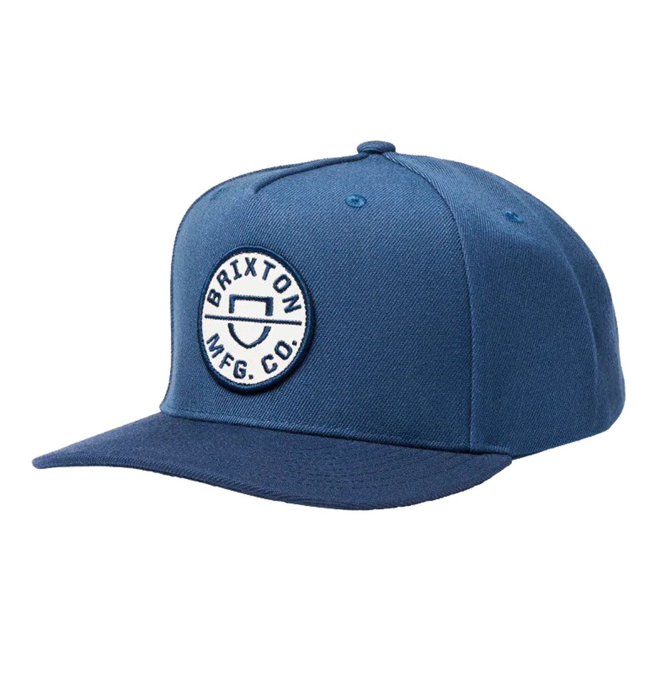 Brixton - Crest C Netplus MP Snapback - Indian Teal/Washed Navy