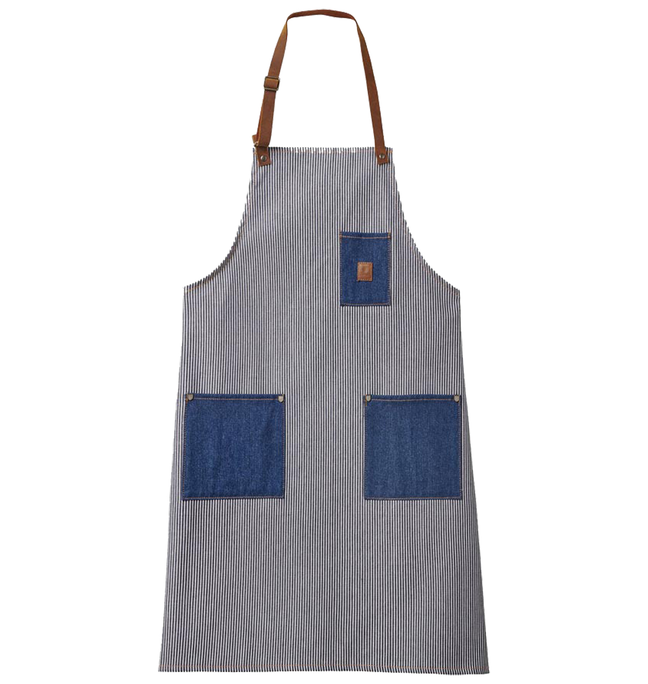 Brixton - Done Proper Apron - Railroad Stripe/Denim