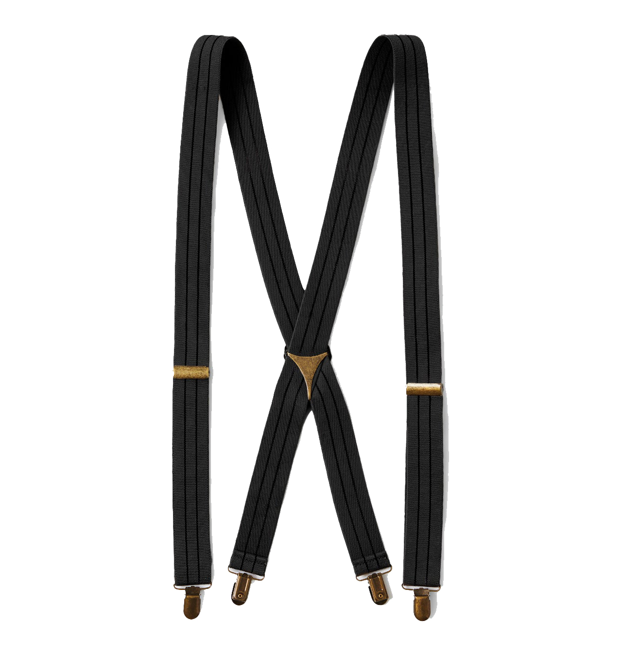 Brixton - Done Proper Suspenders - Black