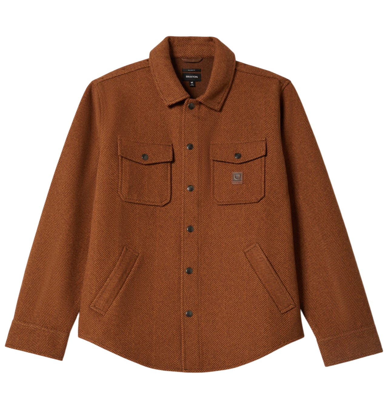 BRIXTON - DURHAM BRUSHED JACKET - BRUSHED PINECONE