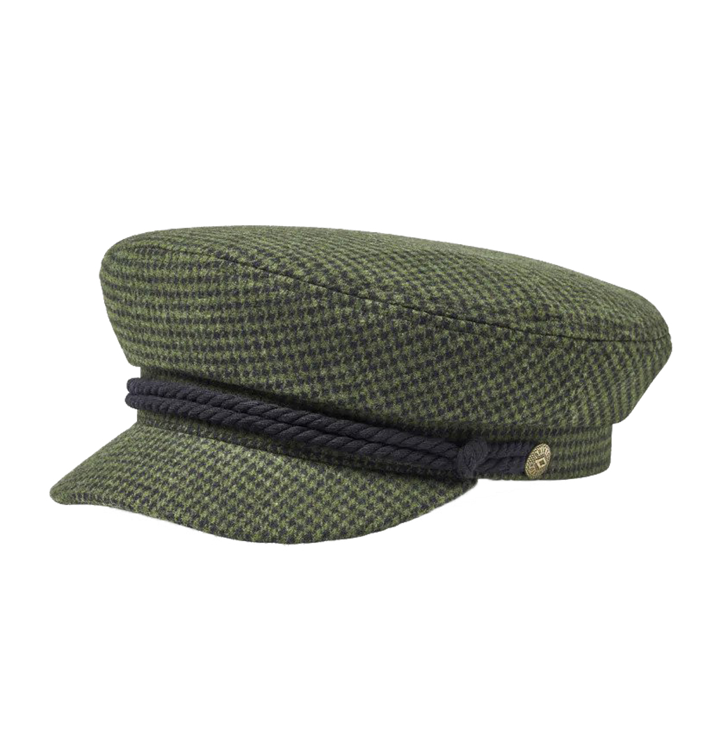 Brixton - Fiddler Cap - Moss/Black