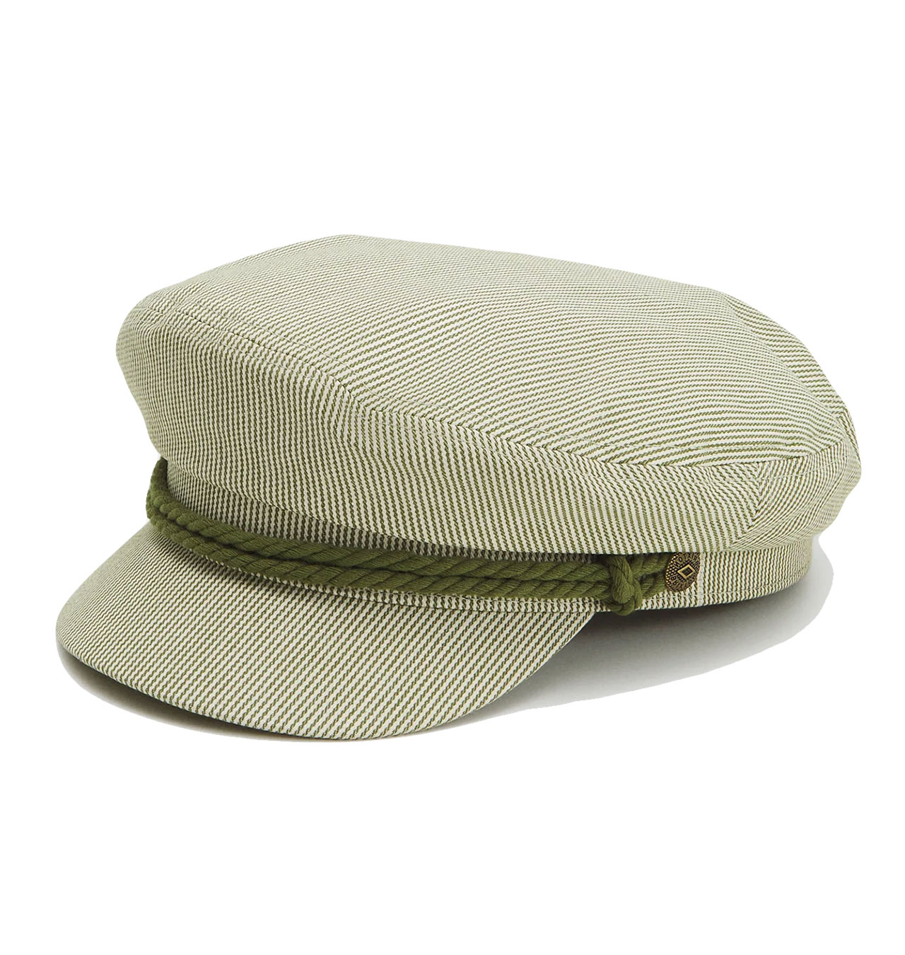 Brixton - Fiddler Fisherman Cap - Sea Kelp/Oat Milk