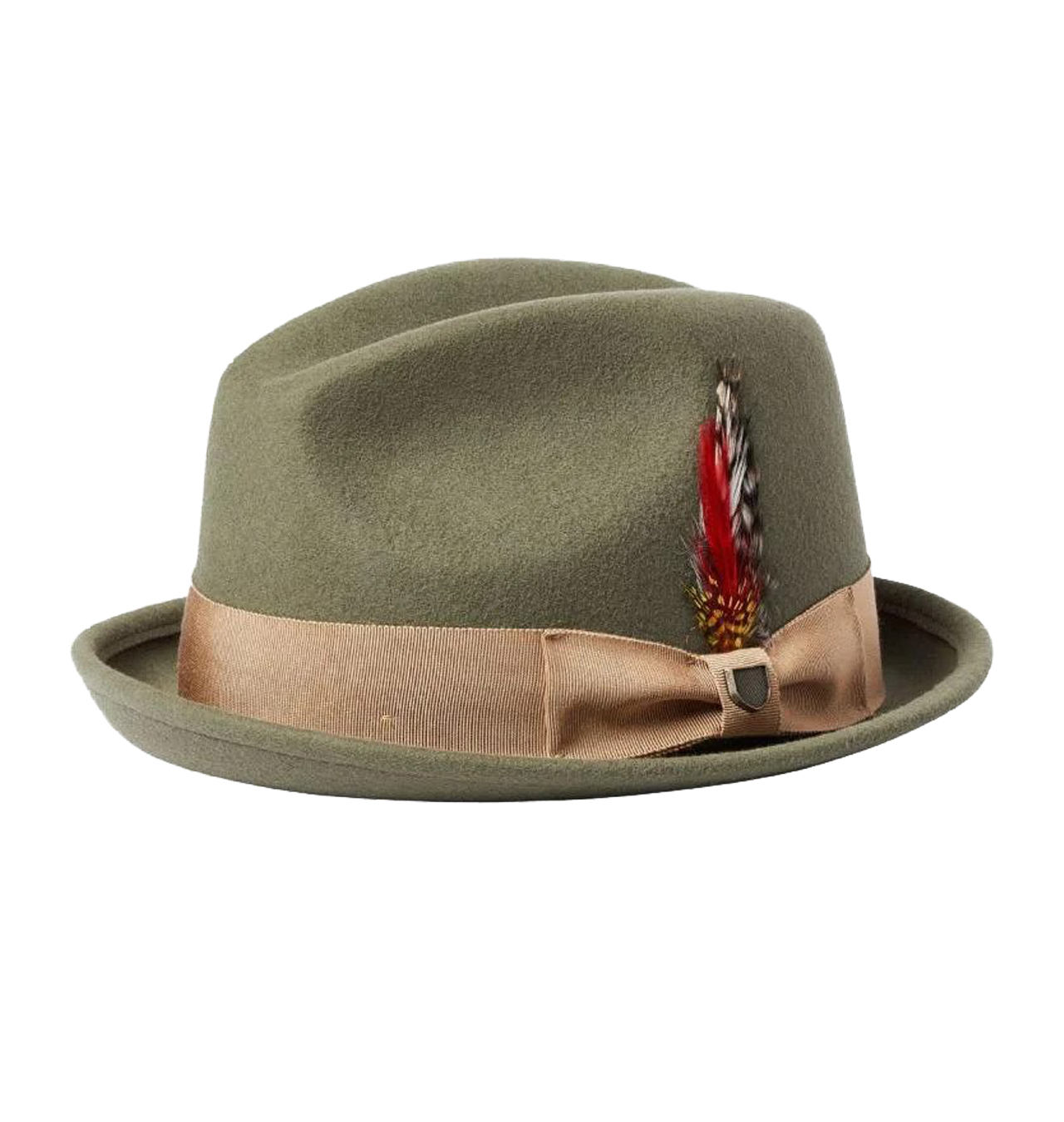 Brixton - Gain Fedora - Olive Surplus