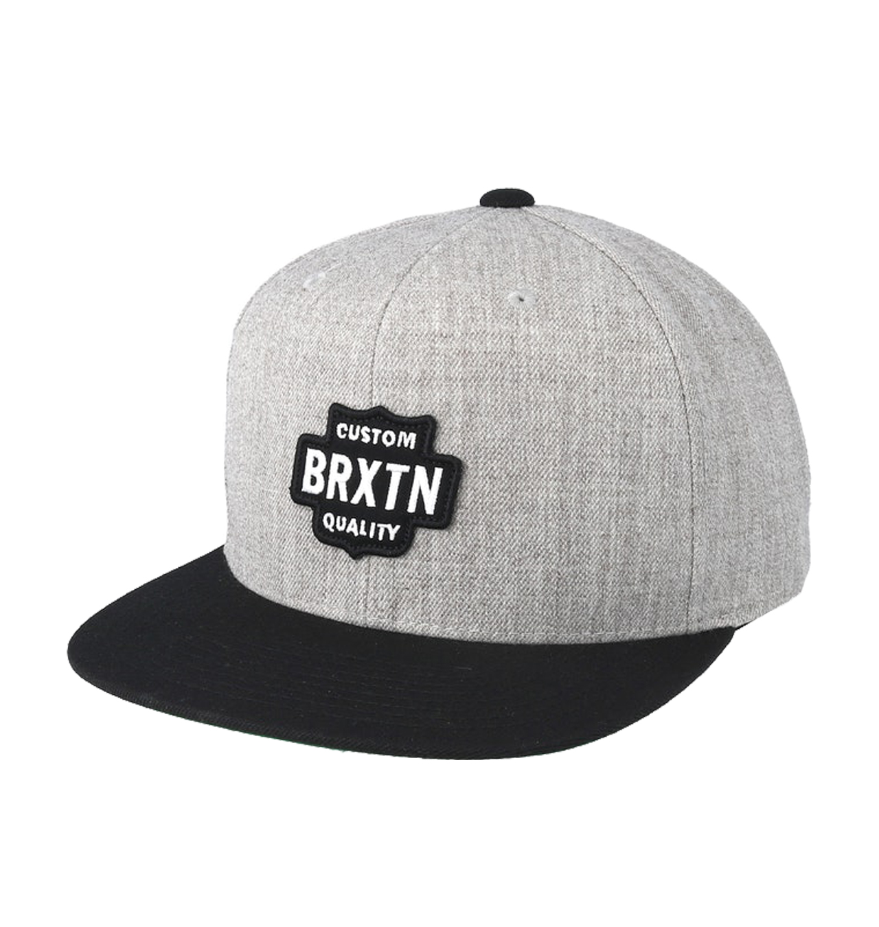 Brixton - Garth Snapback - Light Grey Black