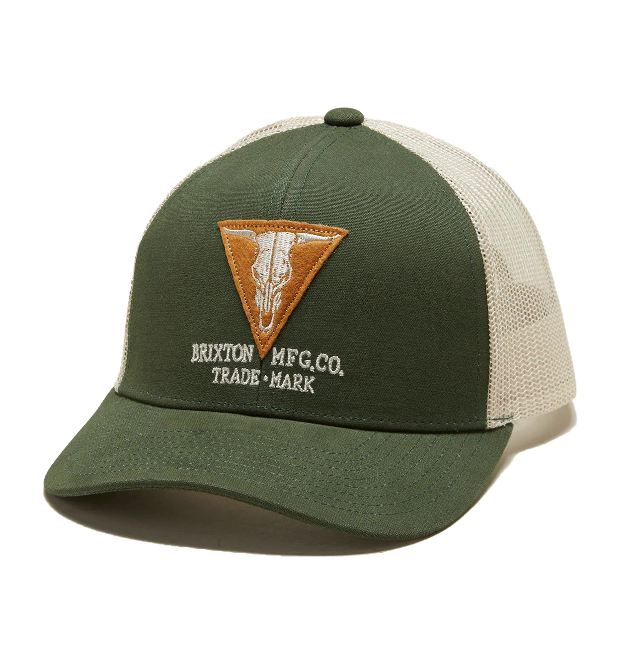 Brixton - Gunston Netplus Mp Trucker Hat - Pine Needle/Off White