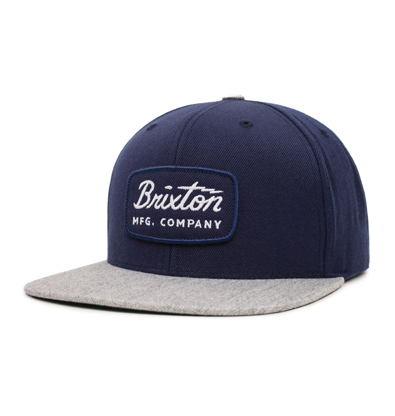 Brixton---Jolt-Snapback-Cap---Navy-Heather-Grey