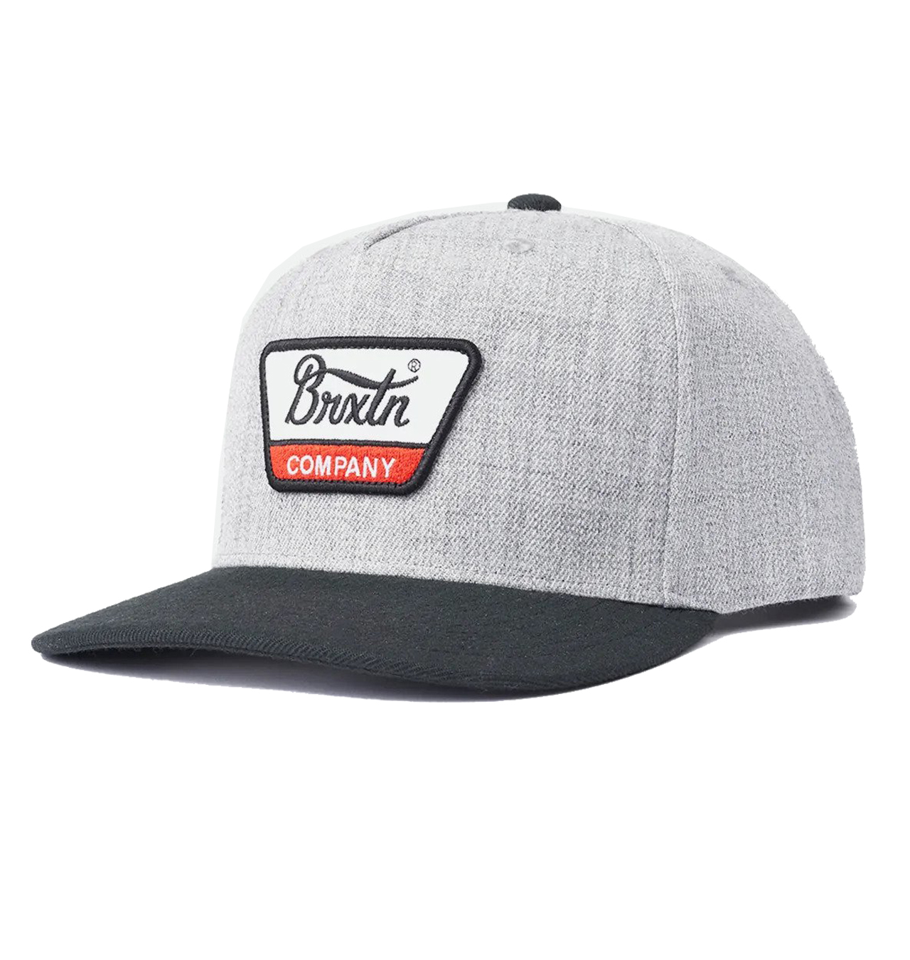 Brixton Linwood C MP Snapback Heather Grey/Black Sverige