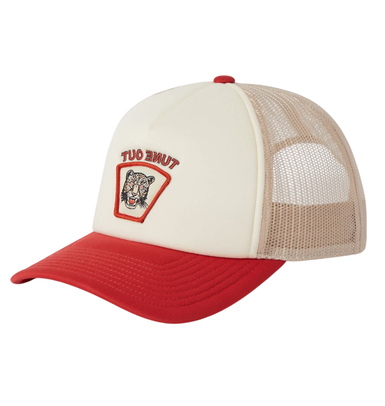 Brixton - Lost In Reality NP MP Trucker Cap - White Cap / Adrenaline Rush