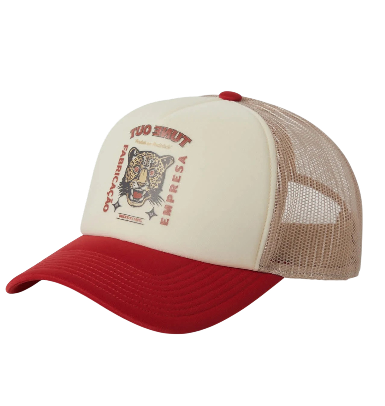 Brixton - Lost In Reality NP MP Trucker Cap - White Cap / Adrenaline Rush