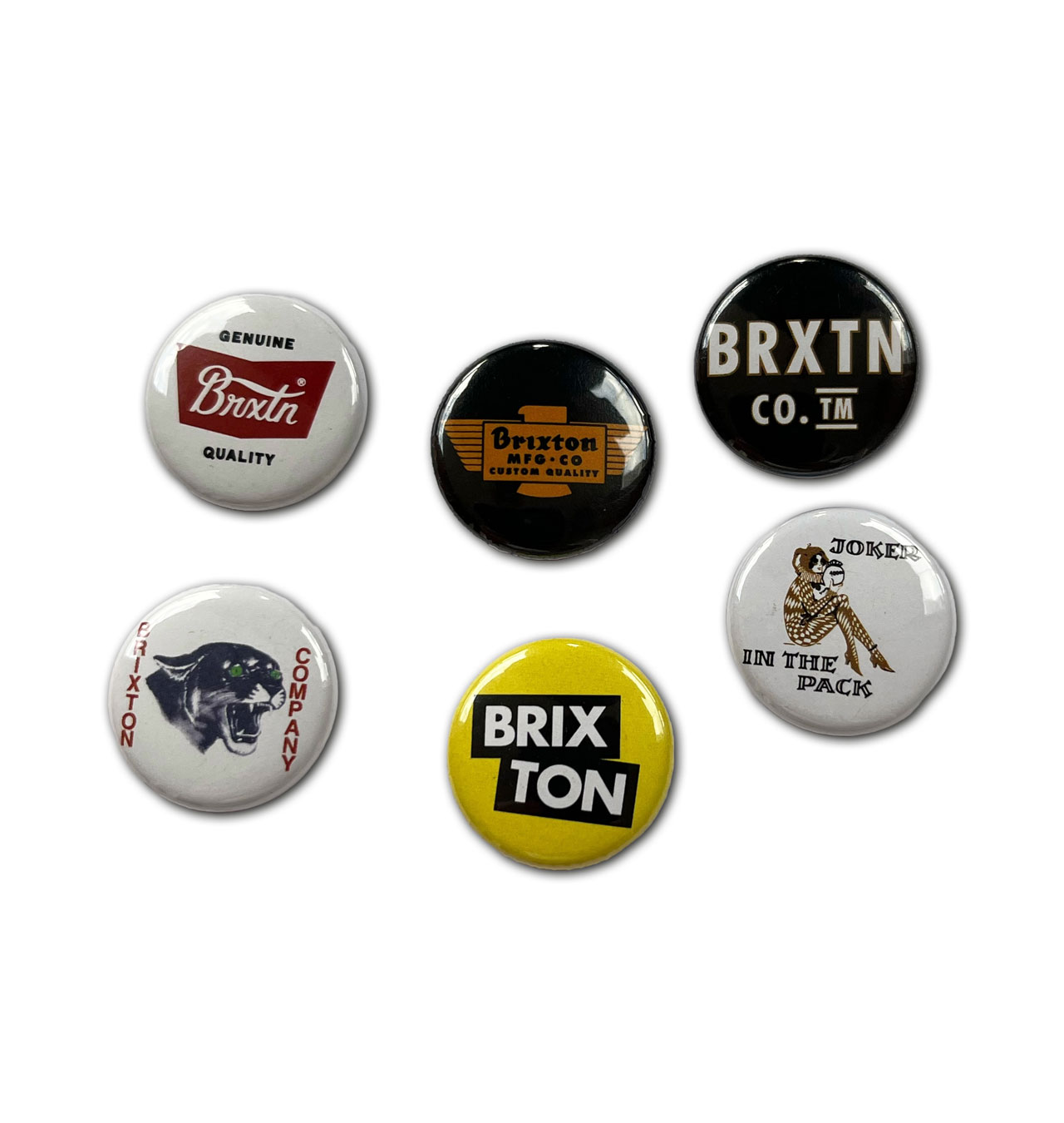 Brixton - Mixed Pin Package No 2