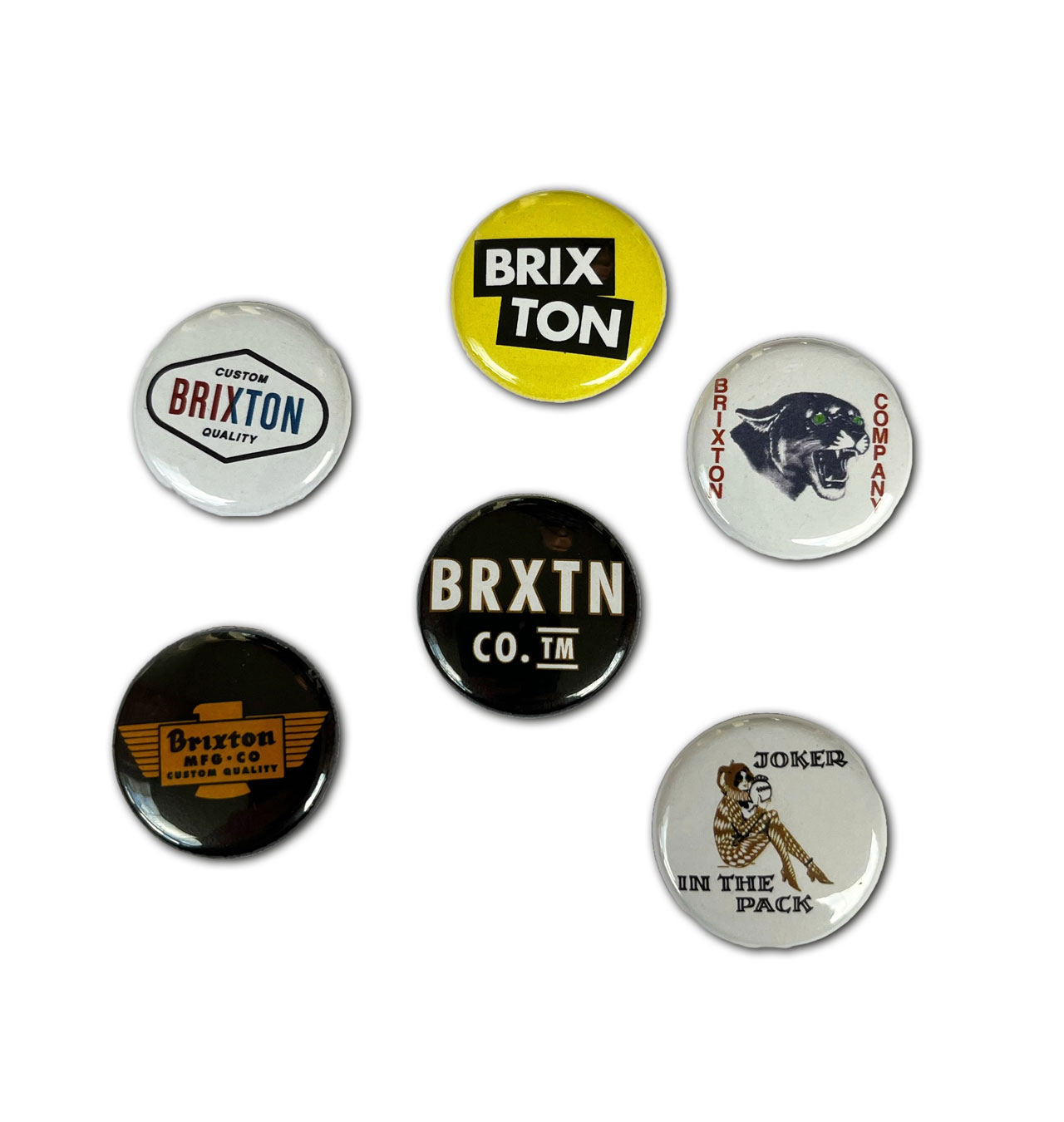 Brixton - Mixed Pin Package No 3