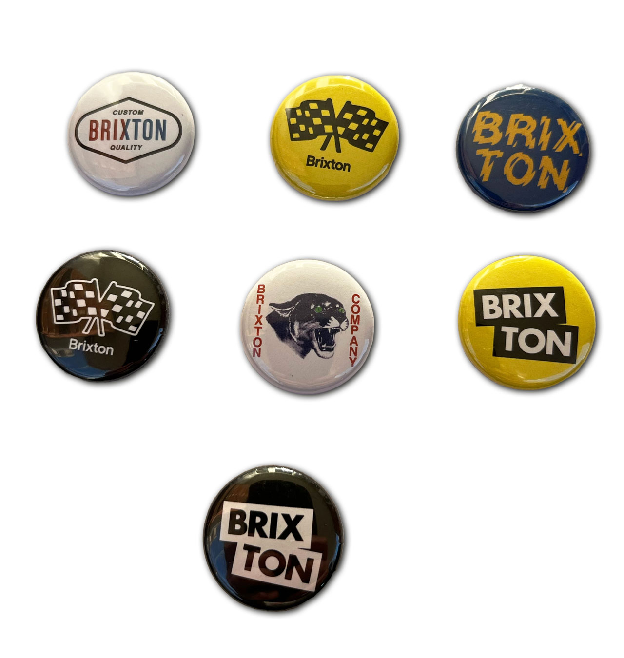 Brixton - Mixed Pin Package No 8