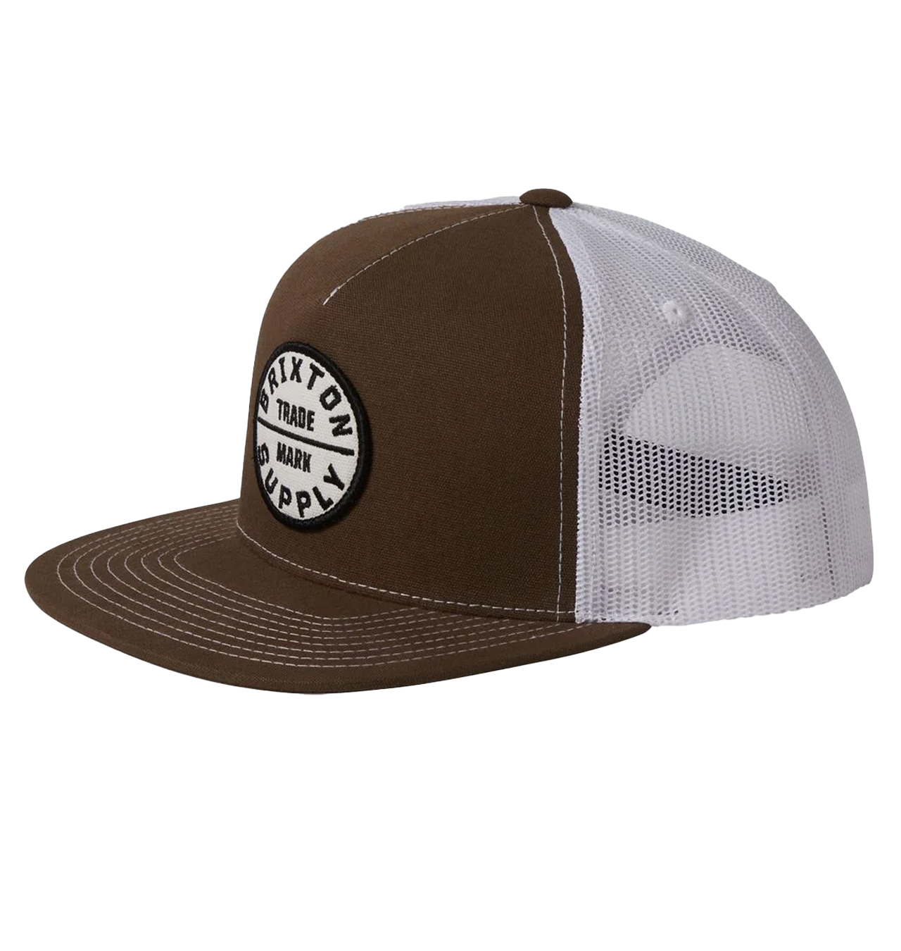 Brixton - Oath III MP Snapback - Sepia/White