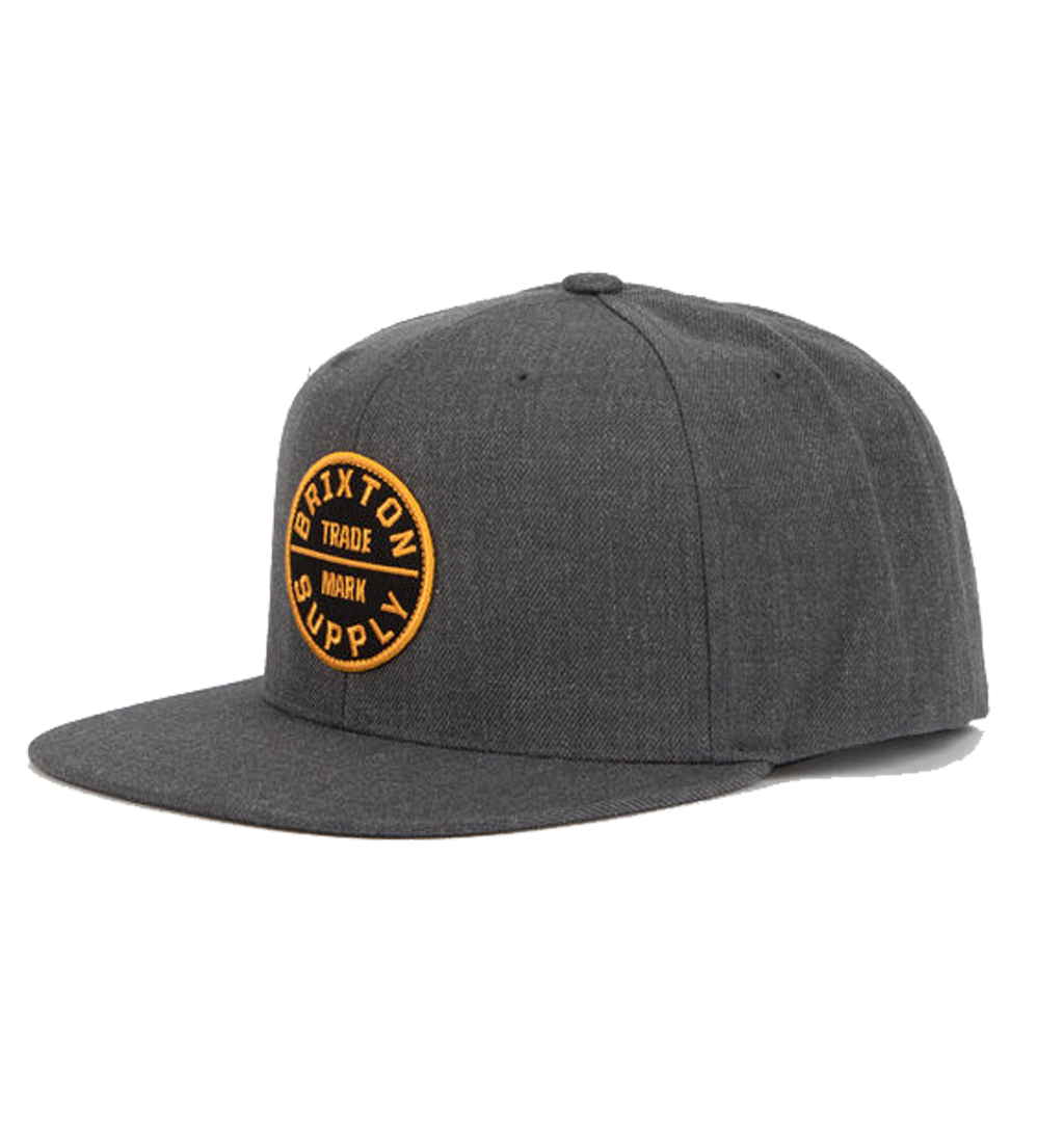 Brixton - Oath III Snapback - Heather Charcoal