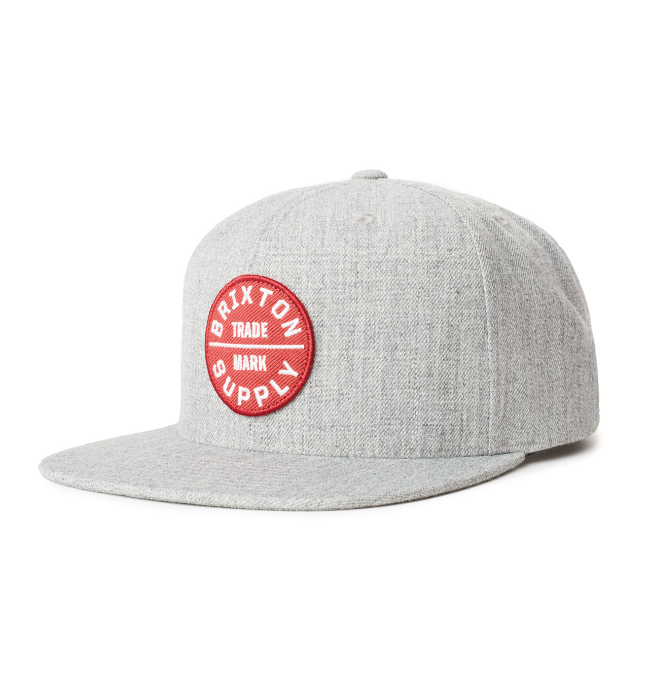 Brixton---Oath-III-Snapback---Heather-Grey-Lave-Red-2