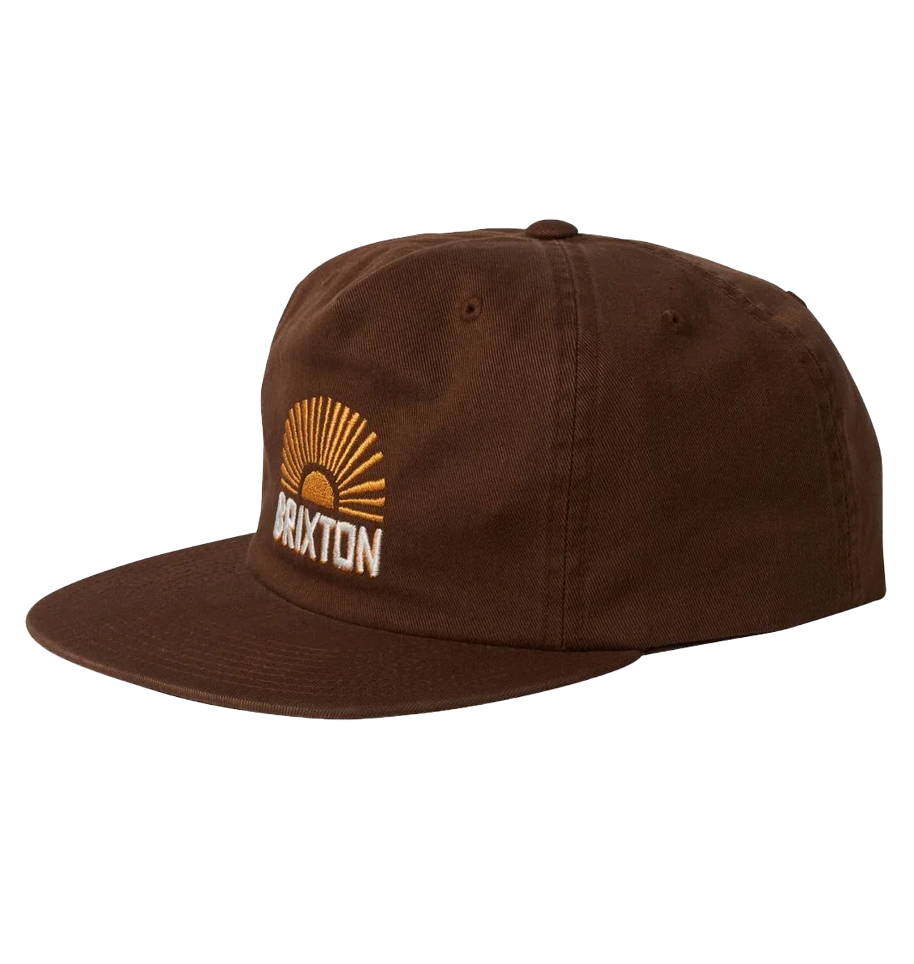 Brixton---Sol-HP-Snapback---Brown-Sol-Wash