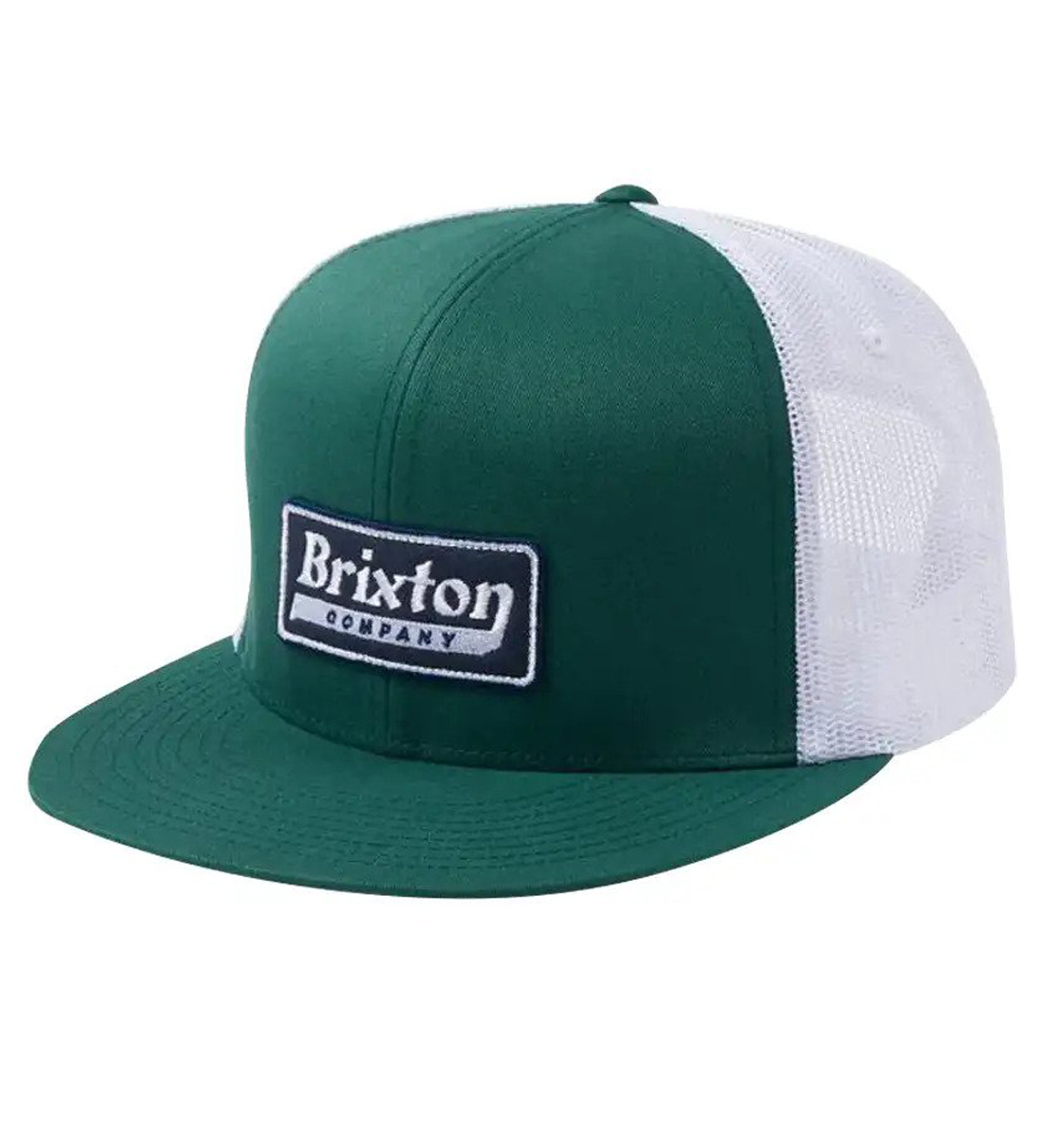 Brixton---Steadfast-HP-Trucker-Hat---Spurce-White