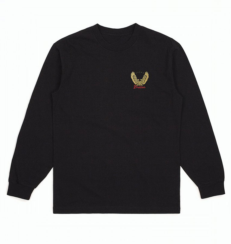 Brixton Talon Longsleeve TShirt Black