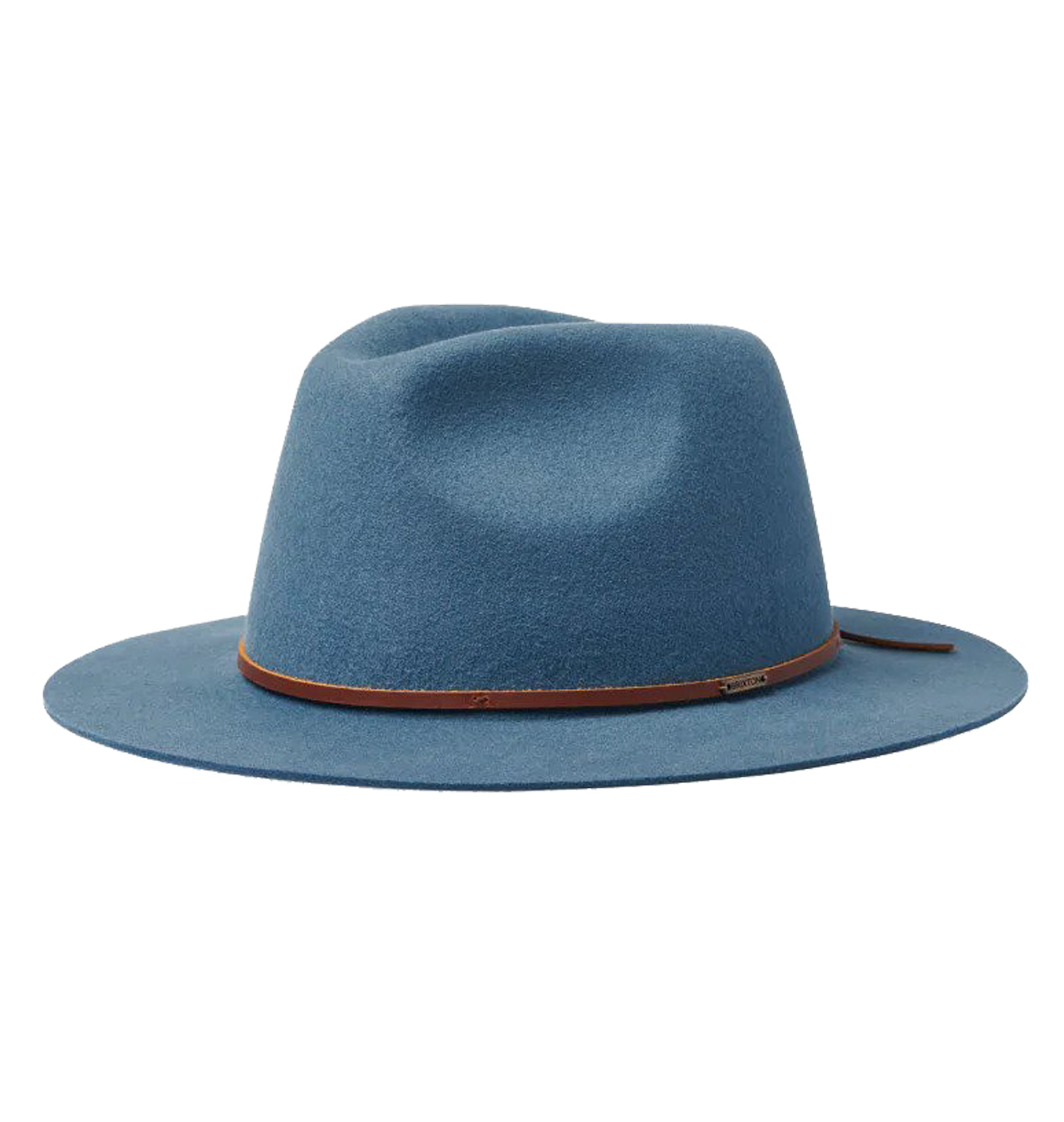 Brixton - Wesley Fedora - Indian Teal