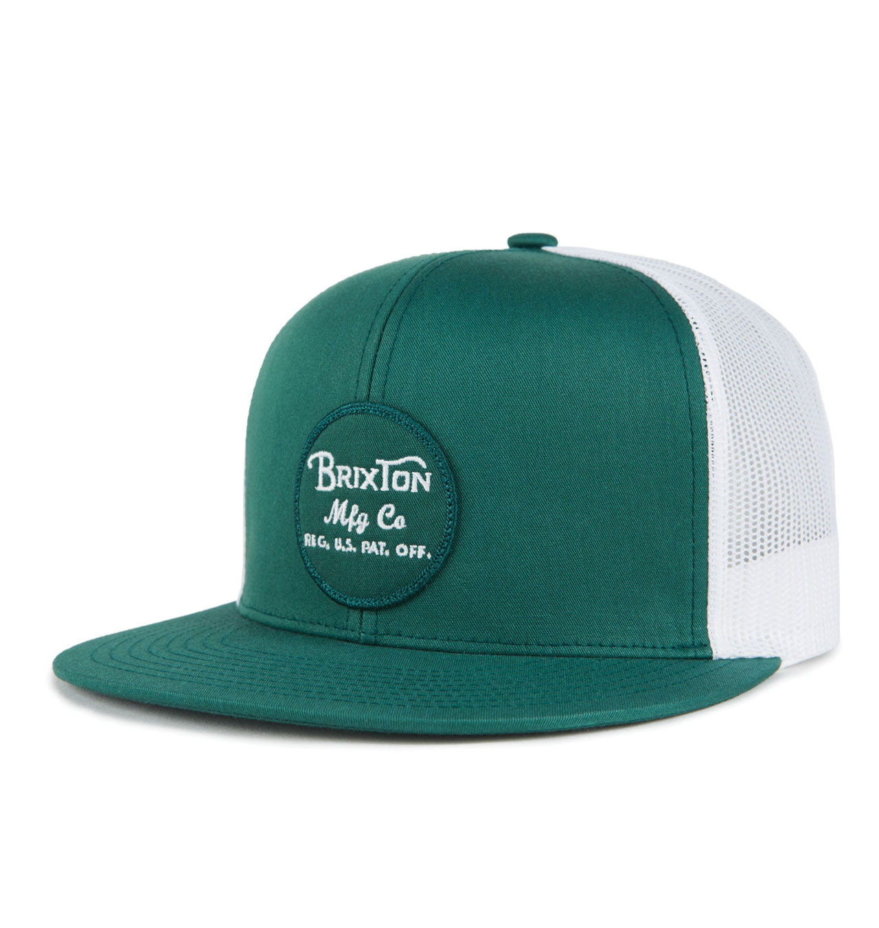 Brixton - Wheeler Mesh Cap - Pine