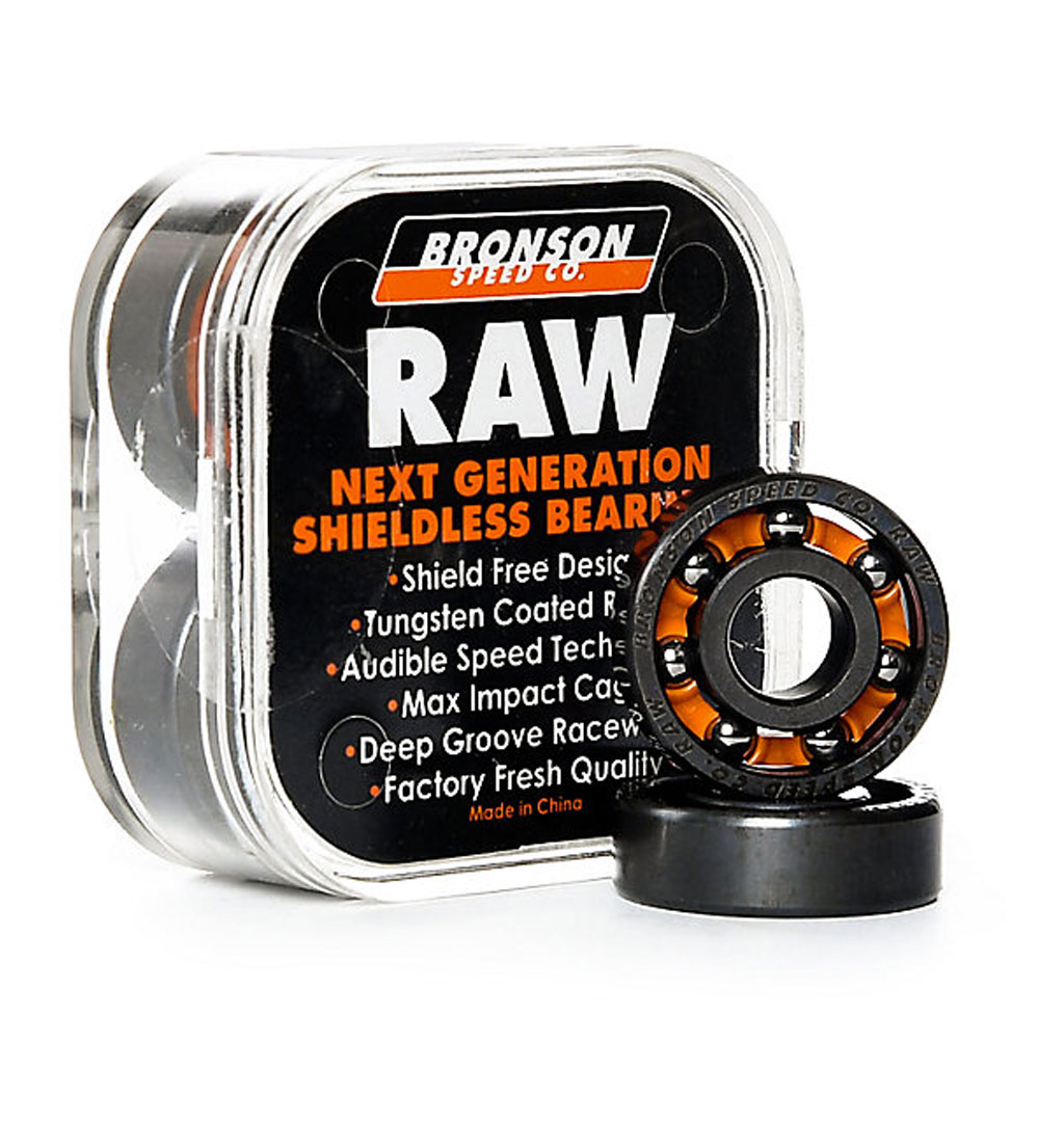 Bronson - Skateboard Bearings Raw (Box/8)
