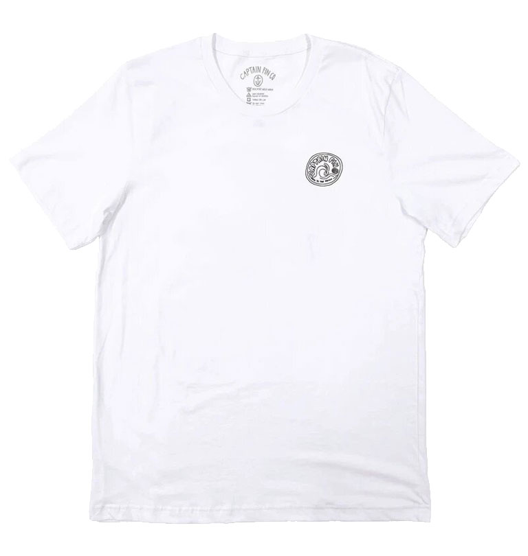 Captain-Fin---Badge-Tee---White-1