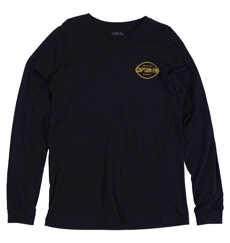 Captain Fin - Eye Long Sleeve Tee - Black