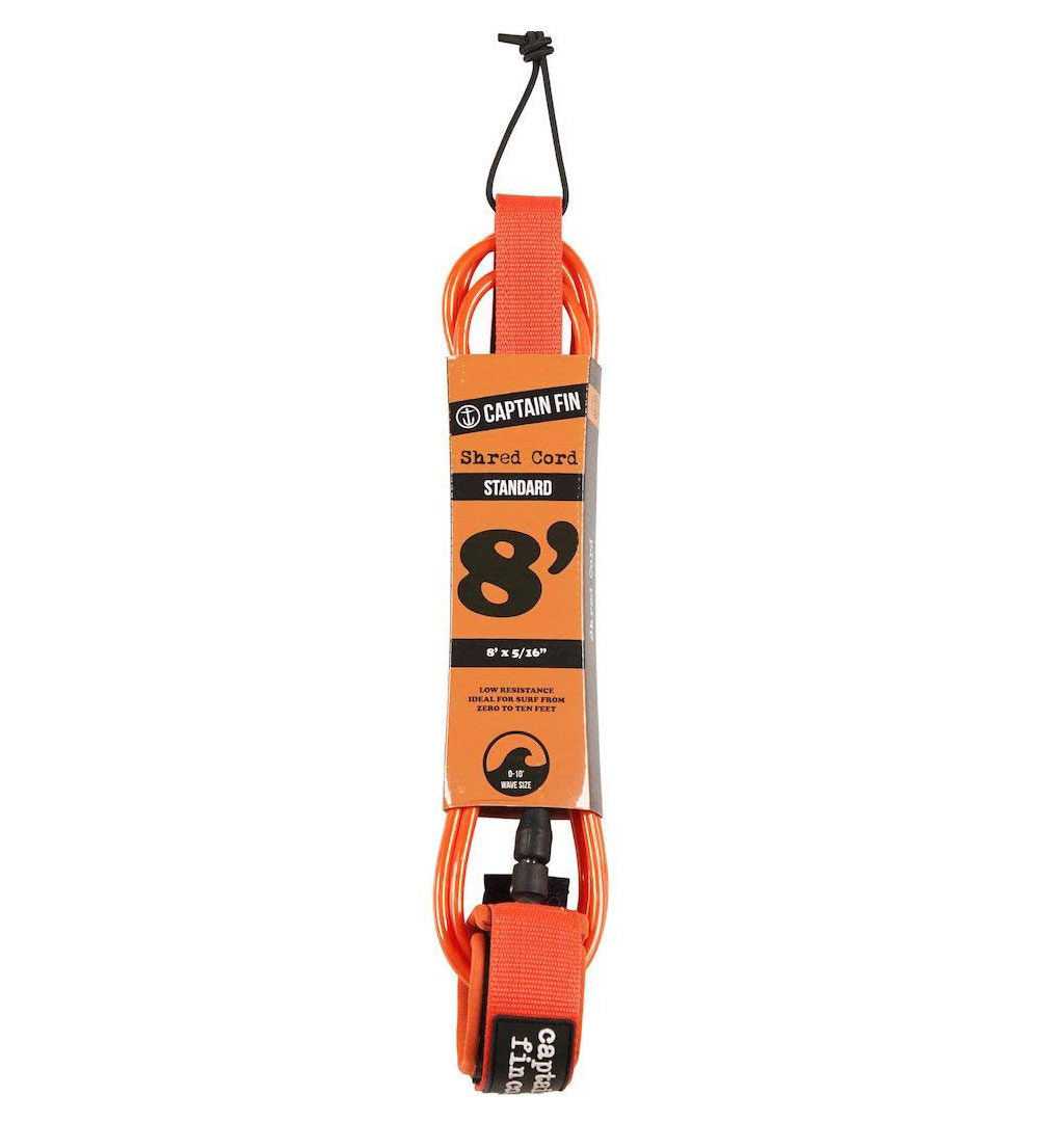 Captain Fin - Shred Cord 8 FT Standard - Orange