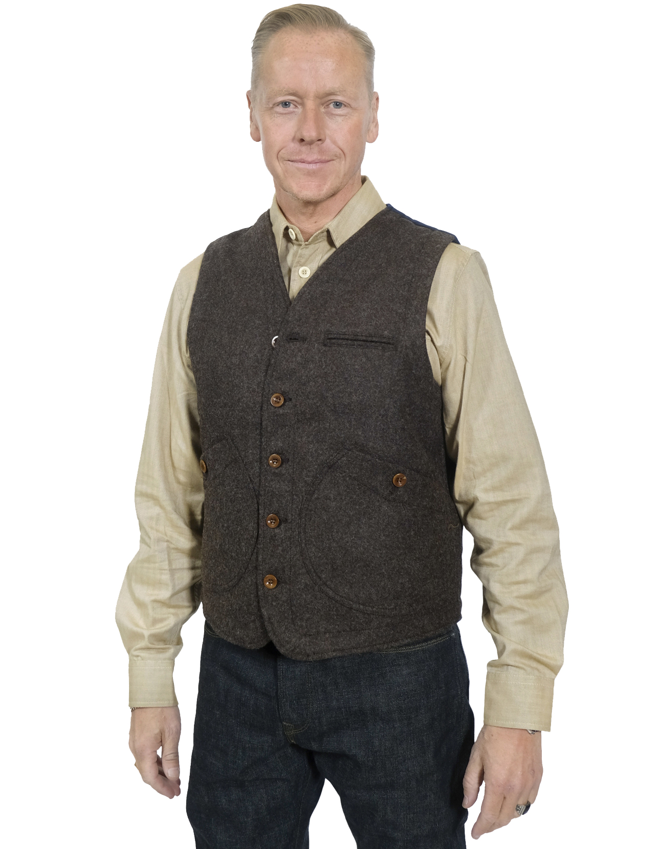 Captain-Santors---Sailors-Wool-Work-Vest---Brown1