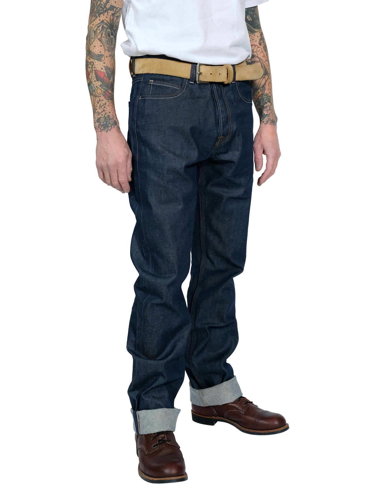 Captain-Santors-x-Hens-Teeth---Brotherhood-Raw-Denim-Jeans-13oz-1