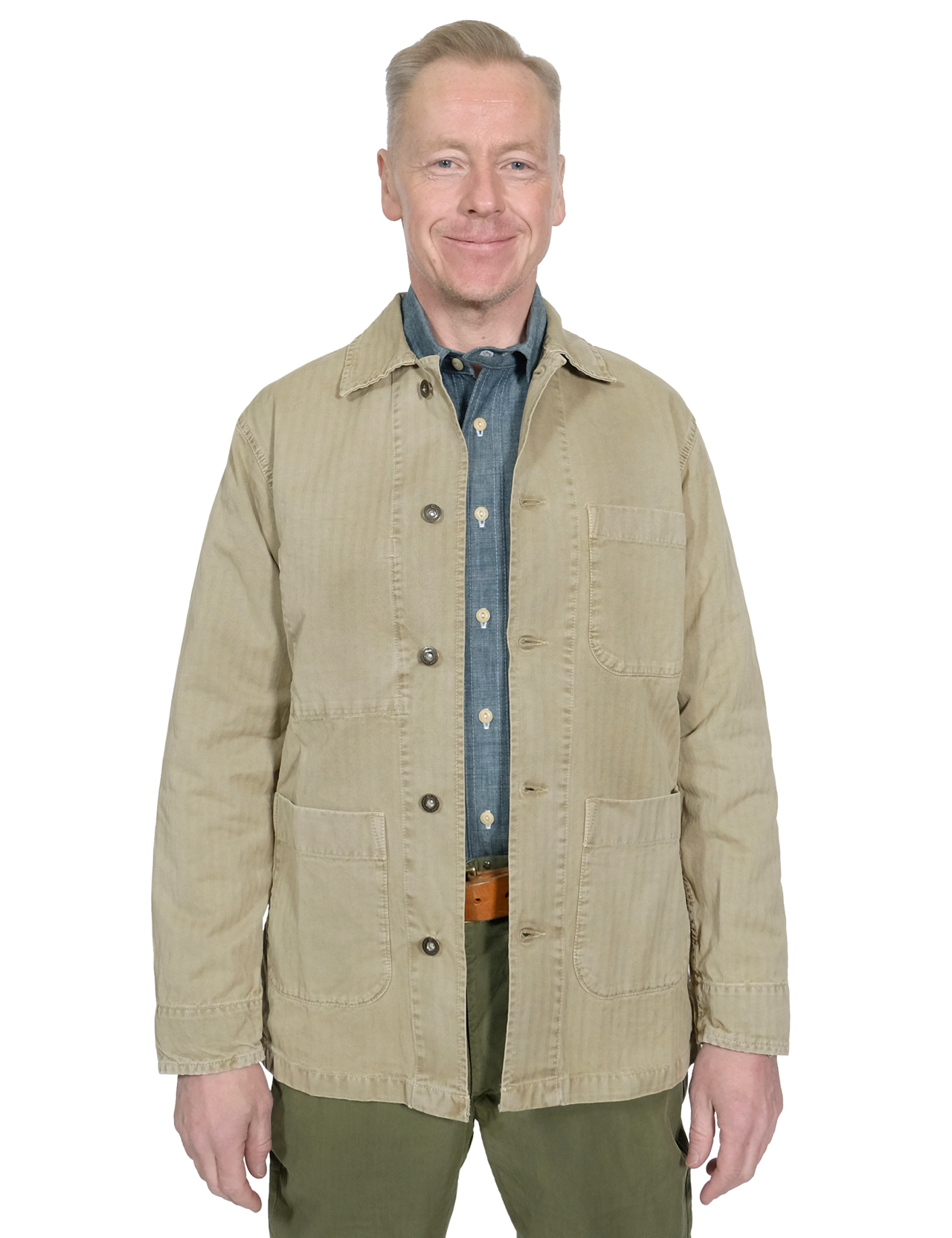 Chesapeakes - Joe P-41 HBT Jacket - Sand