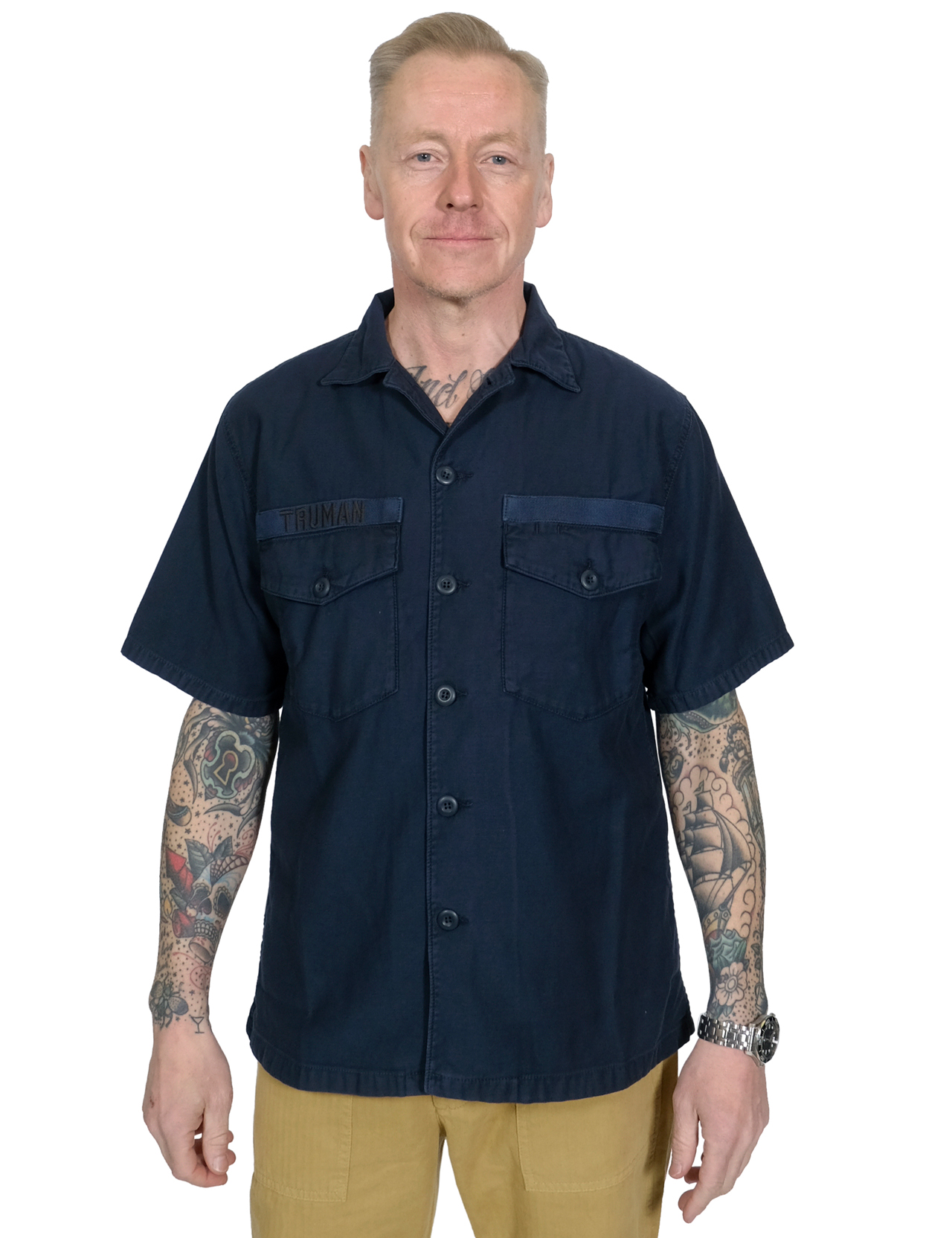 Chesapeakes - Nam Souvenir Shirt - Navy Blue