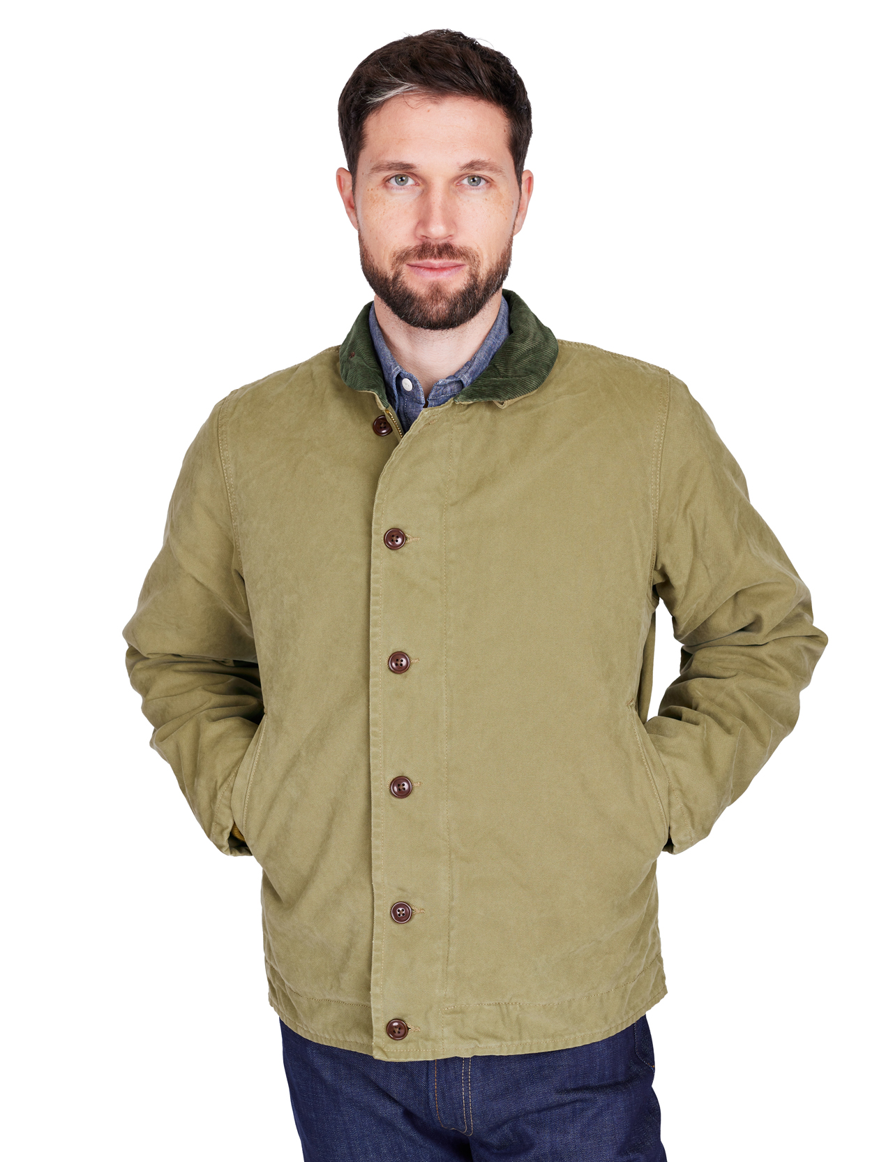 Chesapeakes - Wilson Deck Jacket Native - Khaki Green