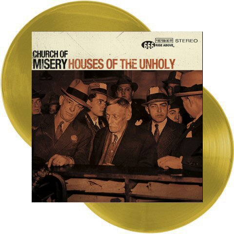 Church Of Misery - Houses Of The Unholy (Gold Sparkle) - 2 x LP