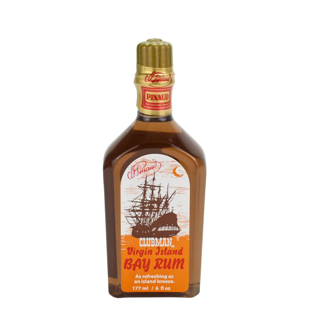 Clubman Pinaud - Virgin Island Bay Rum After Shave Cologne - 6 oz