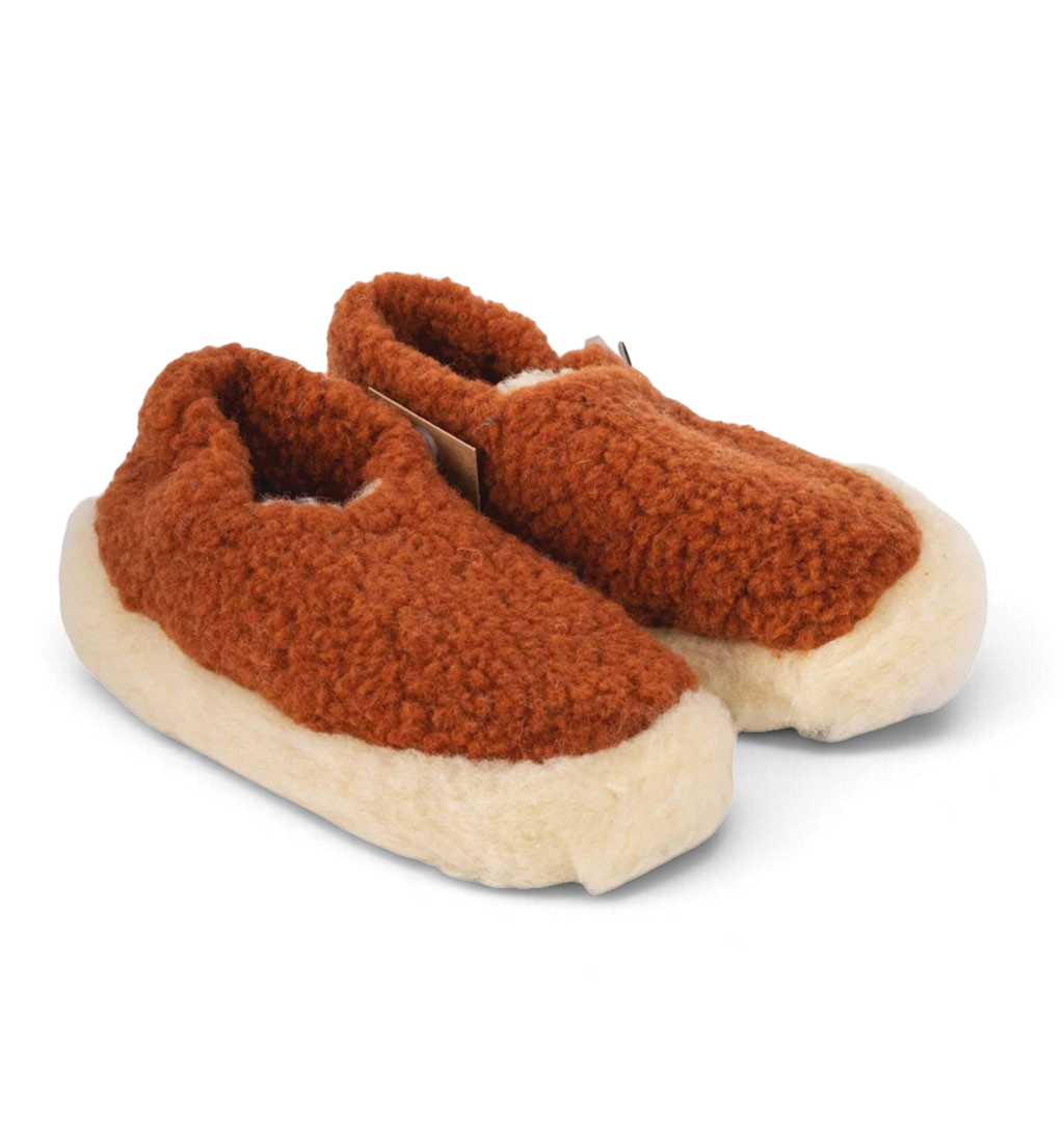 Coldbreaker - Siberian Wool Slippers - Fox