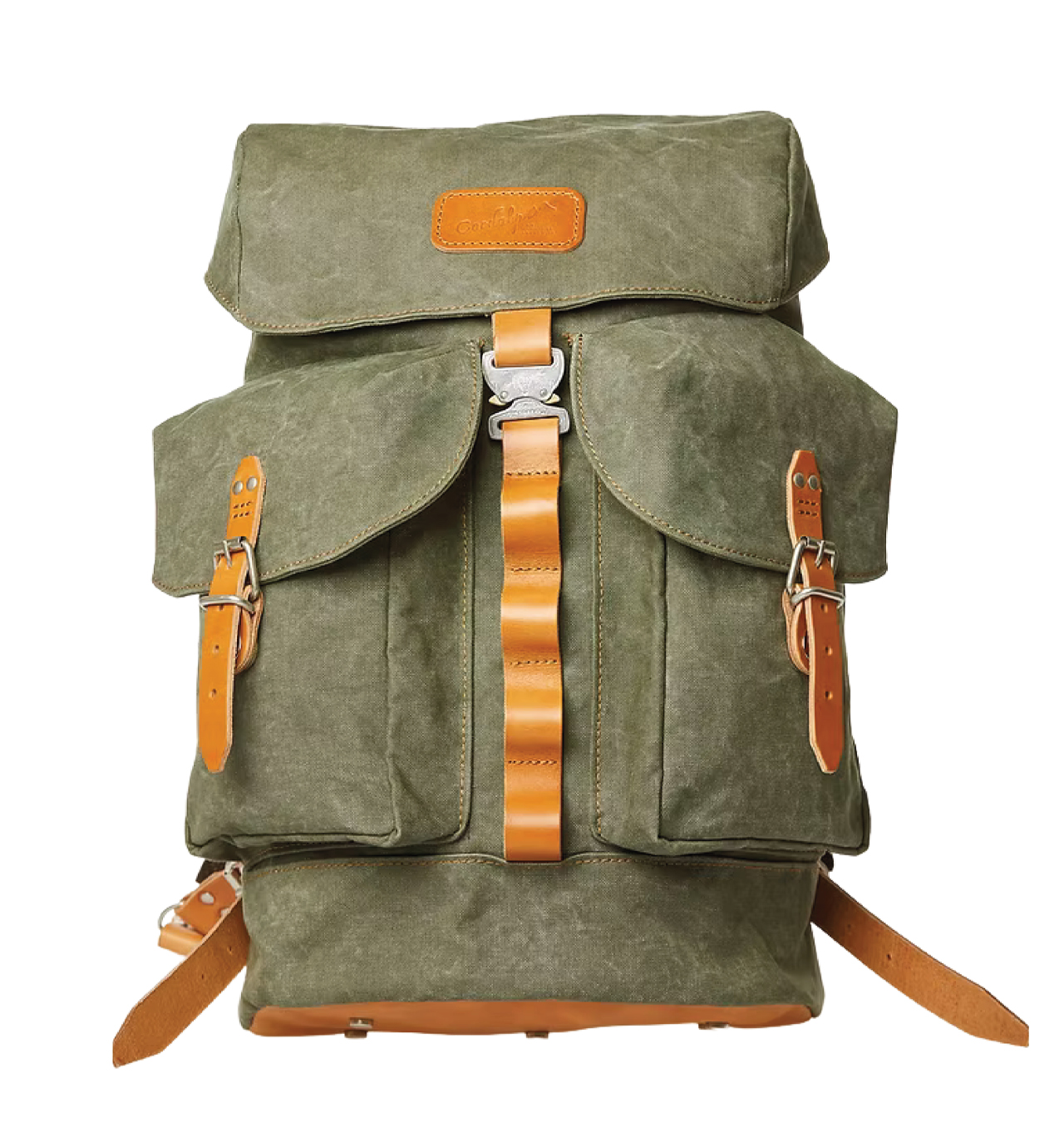 Cordalp - The Alpine Canvas 15L Rucksack - Olive